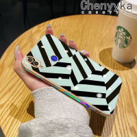 เคส Chenyyyka สำหรับ Xiaomi Redmi โน๊ต7 Note 7 Pro Note 7S เคสการ์ตูนแนวแฟชั่นดีไซน์ใหม่เคสมือถือซิลิโคนชุบหรูหราเคสกันกระแทกฝาปิดเลนส์เต็มรูปแบบเคสป้องกันกล้องแบบนิ่ม