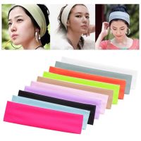 Women Yoga Elastic Turban Hair Band Headband Sports Headbands Headwrap Lace Elastic Sports Headband Unisex Sport Sweat Sweatband