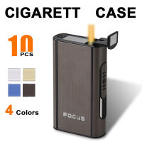 Waterproof 10 Pcs Thick Cigeratte Case Anti-fall Moisture Proof Ciggarete Pack Housing Travel Pocket