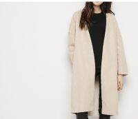 LAP Collarless Long Cardigan Size FF