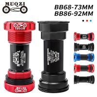 MUQZI Ceramic Bottom Bracket 68 73 Thread 86 90 92 Press Fit Bike Bottom Bracket For Shimano Sram GXP 22 24Mm Crankset