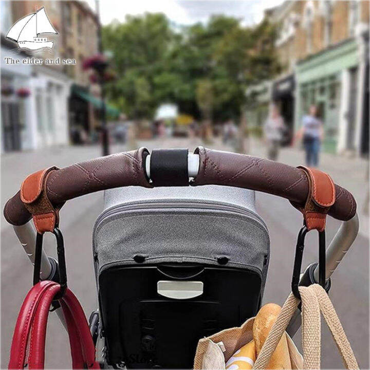 new-travel-stroller-storage-hook-cart-organizer-pram-detachable-rotating-hook-for-bag-umbrella-accessories-20-x-2-3cm