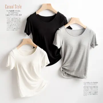 Shop T Shirt With Built In Bra online