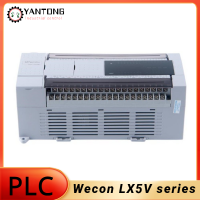 คุณภาพดี Wecon LX5V PLC ตัวควบคุมโลจิกแบบตั้งโปรแกรมได้ LX5V-1412MT LX5V-1616MT LX5V-2416MT LX5V-2424MT LX5V-3624MT รองรับ8ผลชีพจร