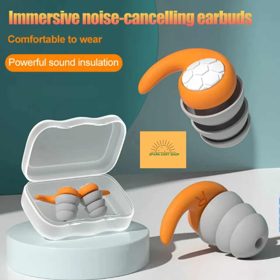 Ear Plugs Sleep Silicone Black Soundproof Tapones Oido Ruido Noise  Reduction Filter For Ears Earplug Soft Foam Sleeping Earplugs