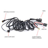 CO LIGHT Light Bar Wiring Harness Wire Cable Relay 3 Meter for UAZ ATV off road 4x4 22 32 42 50 52 Inch LED Light Bar Work Light