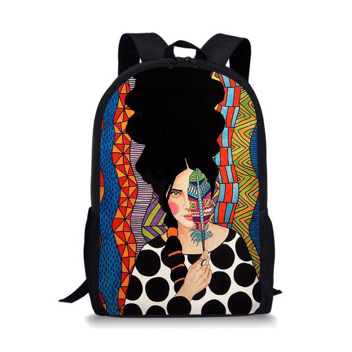 new-large-schoolbag-student-school-backpack-african-girl-printing-waterproof-primary-school-book-bag-for-teenagers-girls