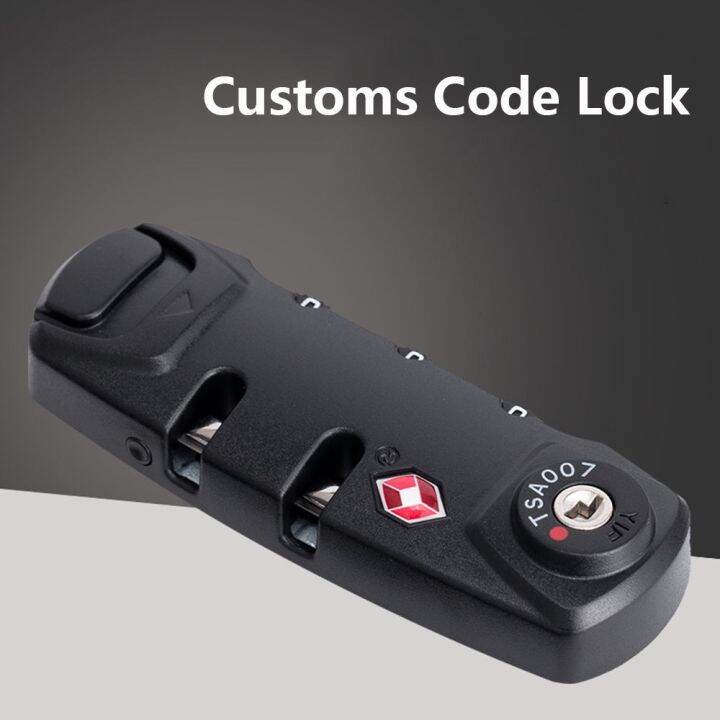LP9U Code Lock Locker Travel Suitcase Duffle Bag TSA 3 Digit Password