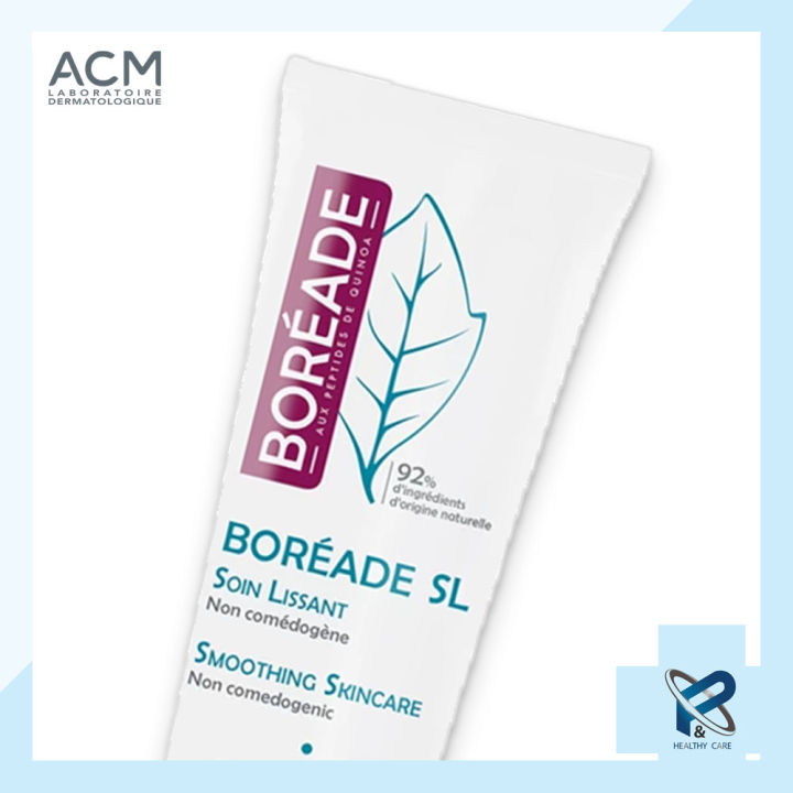 acm-boreade-sl-smoothing-skincare-40ml-ลดความมัน-เหมาะสำหรับผู้เป็นสิวง่าย-ผลัดเซลล์ผิวอย่างอ่อนโยน-ลดการอักเสบ-ลดความมันของแท้-100