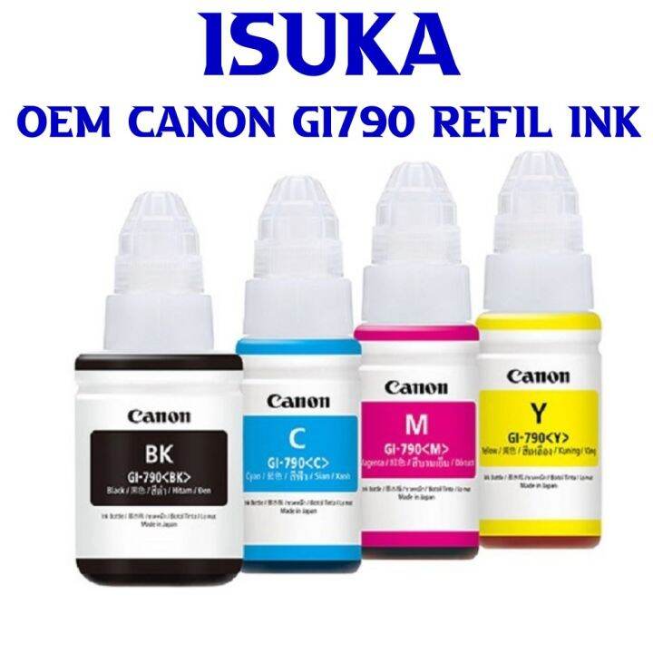 CANON GI790 OEM PREMIUM INK Pixma G4010, G2000 , G2010 , G3000 , G3010