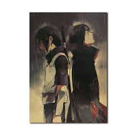 Latest Naruto Itachi Nostalgia Retro Kraft Paper Poster Indoor Bar Wall Decoration Painting