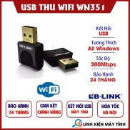 USB WIFI LB-LINK - WN351 thu wifi cho máy tính bàn, laptop - Bảo hành 2 năm