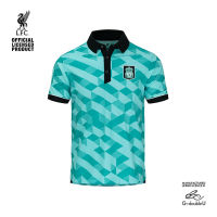 เสื้อโปโลแขนสั้น ผ้าโพลี  Liverpool รุ่น LFC-PHG013 สีเขียวมิ้นท์