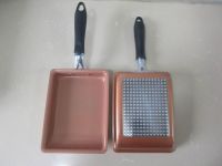 Rectangular Japanese Non-stick Frying Pan Tamagoyaki Non-stick Fry Egg Pan Pancake Pot Kitchen Cooking Tools Coating and Induct