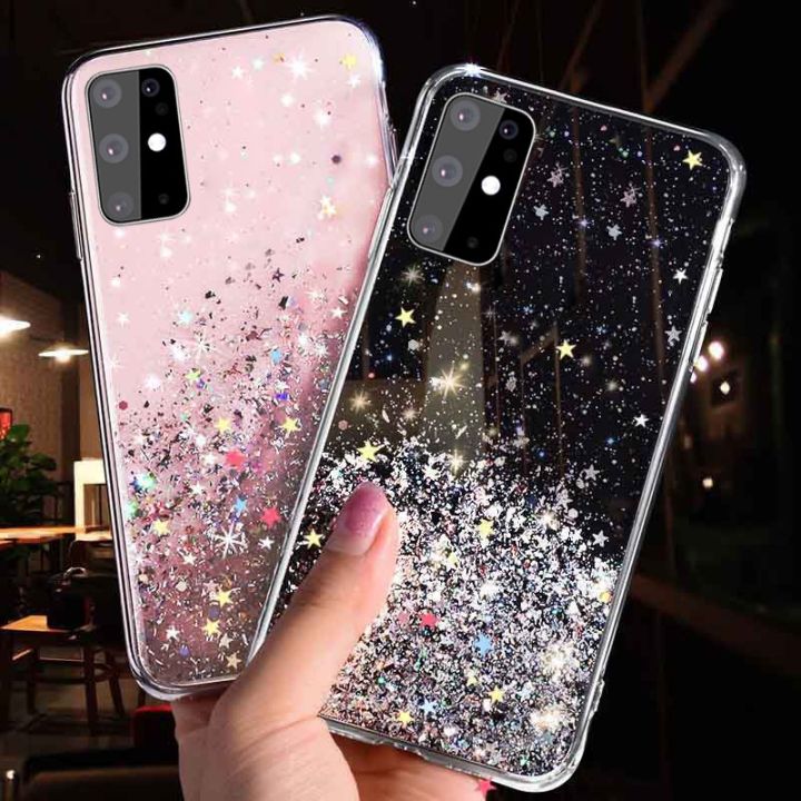 cc-luxury-glitter-phone-case-for-a31-a51-a71-a70-a50-s10-s20-s21-s9-s8-e-transparent-silicone-soft