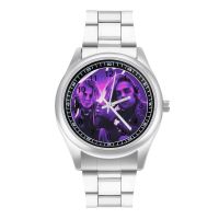 [Aishang watch industry]Two Man In Neon Quartz Watch Stay Album Music Cool Fanart Beliebers Retro Wrist Watch Stainless Men Outdoor Design Wristwatch