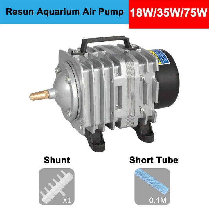 Resun 18W 35W 75W Aquarium Air Pump Air Compressor