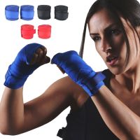 1Pair 2.5M Width Boxing Handwraps Elastic Bandage Gloves Wrist Support for Boxing Kickboxing Muay Thai Hand Wraps