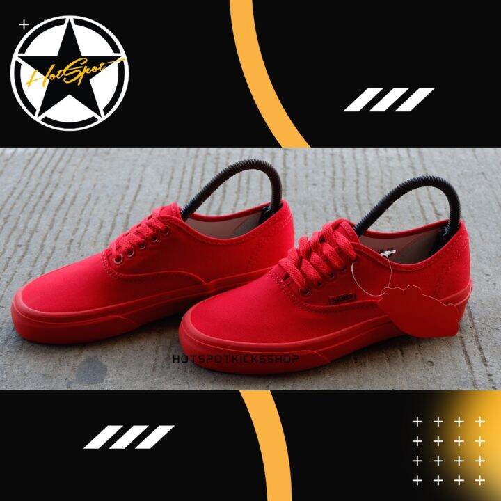 All Red Vans - All Red Shoes Men ○Hotspotkicks.Shop○ | Lazada Ph