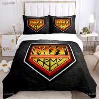 ✌☬﹍ cddsaa Band Music Duvet Cover Comforter sets Soft Quilt and Pillowcases for Teens Boys Single/Double/Queen/King