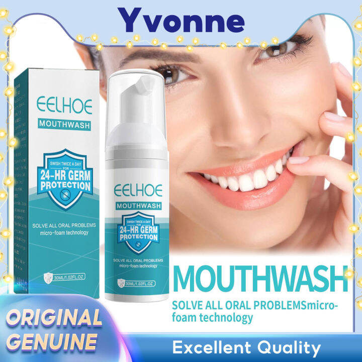 EELHOE Toothpaste Whitening Foam Baking Soda Teeth Deep Cleaning Mouth ...