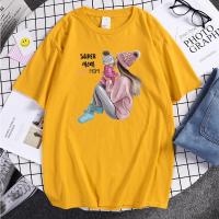 Mom Gift Cute Print T-Shirts Maleoversized Breathable Men Tshirts Harajuku Soft Tee Shirts Comfortable Loose Clothing S-4XL-5XL-6XL