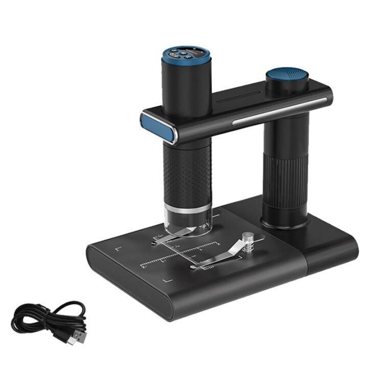 Wireless Digital Microscope Portable USB HD Inspection 1000X Magnification with Stand for IPhone