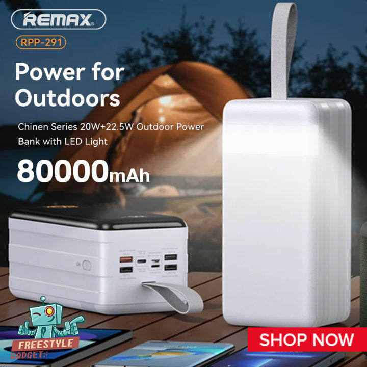 REMAX RPP-291 80,000mAh - แบตสำรอง 80000mAh | Lazada.co.th