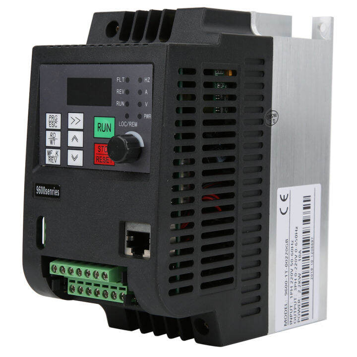 2-2kw-220vac-เฟสเดียวถึง-3-เฟส-vfd-อินเวอร์เตอร์ควบคุมความเร็ว-universal-vector-frequency-converter