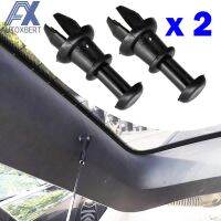 New prodects coming 2pc Parcel Shelf clips FOR Audi A3 S3 MK2 8P 8V Q5 SQ5 8R Boot Trunk Parcel Tray Strap String Clips Hook Tonneau Pivot Holder