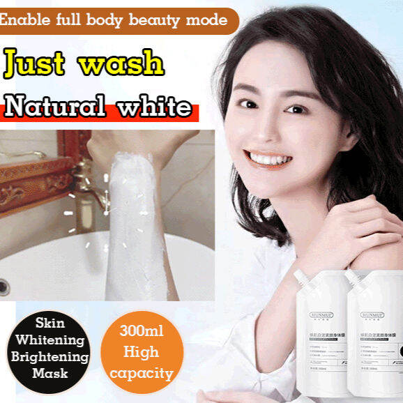 viviking All Over Brightening Body Mud Mask body film Moisturizing Lazada