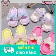 miễn phí vận chuyển Giày nơ ngọt ngào Màu sắc đẹp chất lượng tốt Ăn mặc