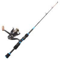 NEW 65cm 70g winter ice rod carbon Super hard Spinning Rod Reel Combos Big fish carp pole set pesca