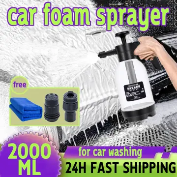2L Lithium Air Pump Car Wash Sprayer Auto Pressure Foam Sprayer