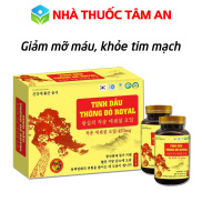 Hộp 2 lọ x 30 viên Tinh dầu thông đỏ Royal giúp giảm mỡ máu