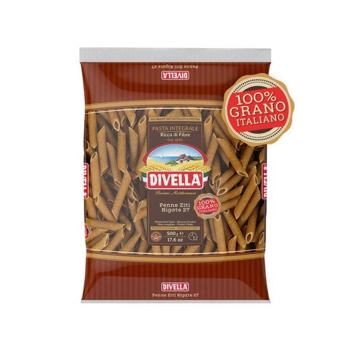 Divella Whole Wheat Penne Ziti Rigate Pasta 500g Lazada PH