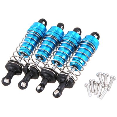 4Pcs Metal Shock Absorber Damper Replacement Accessory Fit for WLtoys 144001 1/14 4WD RC Drift Racing Car Parts