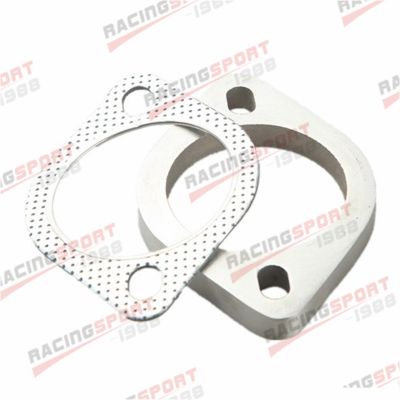 2.25 ID 2 Bolt 304 Stainless Steel Exhaust Downpipe Flange Exhaust Gasket