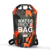 ℡ waterproof outdoor snorkeling package of single and double shoulder bag wading drifting receive a sand by the sea swimming travel backpack