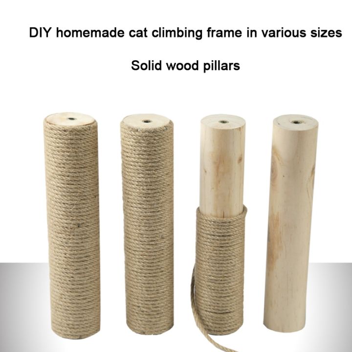 cat-scratching-post-cat-tree-sisal-solid-wood-diy-cat-climbing-frame-replacement-post-accessories-kitten-toy-tower-scratcher
