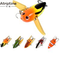 1Pcs Cicada 58mm/12.5g Perch Insect Lure Bait Fishing Lure Treble Barb Hooks Fishing Tackle Artificial Bait Fishing