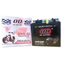 OD แบตเตอรี่แห้ง 12N9L-BS (ทรงสูง) สำหรับ BOSS, TIGER, F-4, CAGIVA, BOXER-CRGIVR