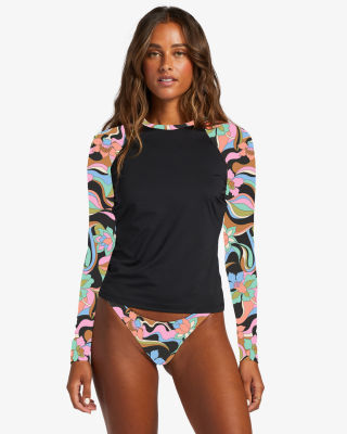 Billabong เสื้อว่ายน้ำผู้หญิง กันแดด Dont Trip Long Sleeve UPF 50 Rashguard