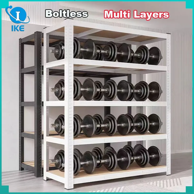 Boltless Adjustable Rack Shelves with Laminated Shelves (Made In