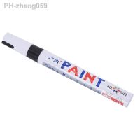 12 Colors Waterproof Car Tyre Tire Tread CD Metal Permanent Paint Marker Graffti Oily Marker Pen Stationery