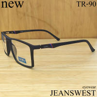 กรอบแว่นตา Fashion แว่นตาแฟชั่น รุ่น JeansWest 36905 แว่นกรอบเต็ม แว่นตา  ขาสริง วัสดุ NEW TR-90 สำหรับตัดเลนส์ รับตัดเลนส์