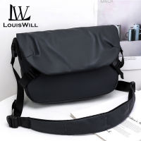 TOP☆LouisWill Men Crossbody Bag Fashion Shoulder Bags Cross Body Bags Backpacks Messenger Bag Waterproof Oxford Cross Body Bag Large Capacity Sling Bags Simple Casual Sport Street Bag for Men Male Student Teenager