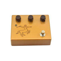 กล่องที่เหยียบเหยียบเอฟเฟกต์กีตาร์ Overdrive ระดับมืออาชีพสีทอง Klon Centaur