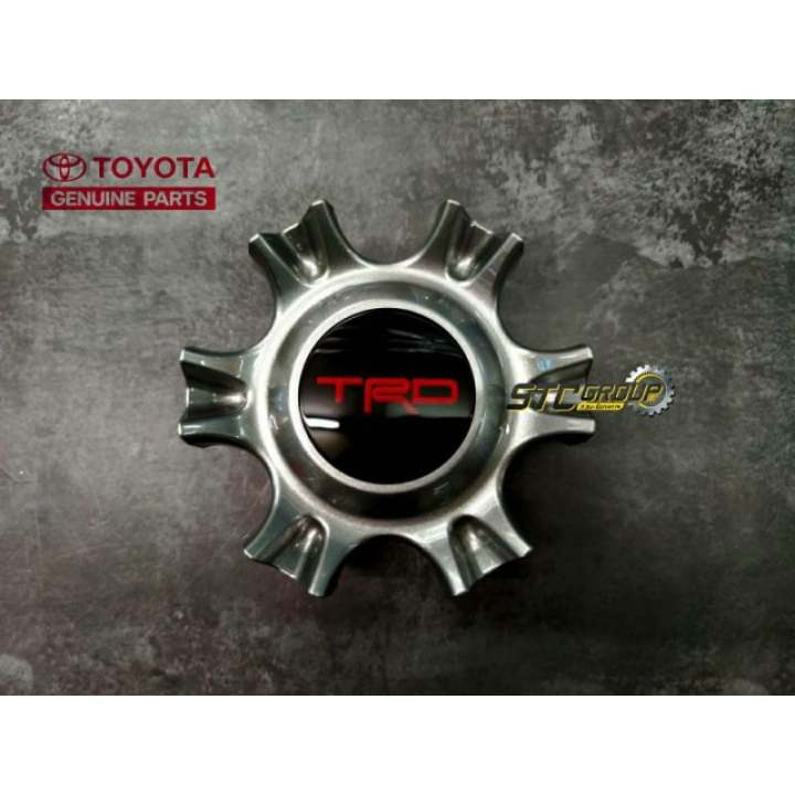 ฝาครอบล้อแม็ก-ดุมล้อ-toyota-fortuner-trd-sportivo-ii-toyota-แท้ศูนย์-100-ปี-2009-รุ่นพิเศษ