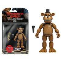 ของเล่นหุ่นแอคชั่นการ์ตูนภาพอนิเมะสำหรับ4ชิ้น Fnaf Fazbear ตุ๊กตาสำหรับเด็กหุ่นจำลองหมีของเล่นของขวัญ